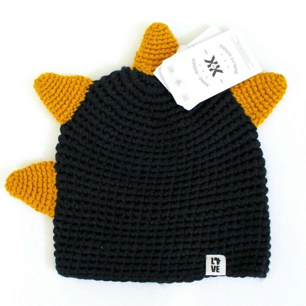 Krochet Kids Dino Crocheted Beanie One Size